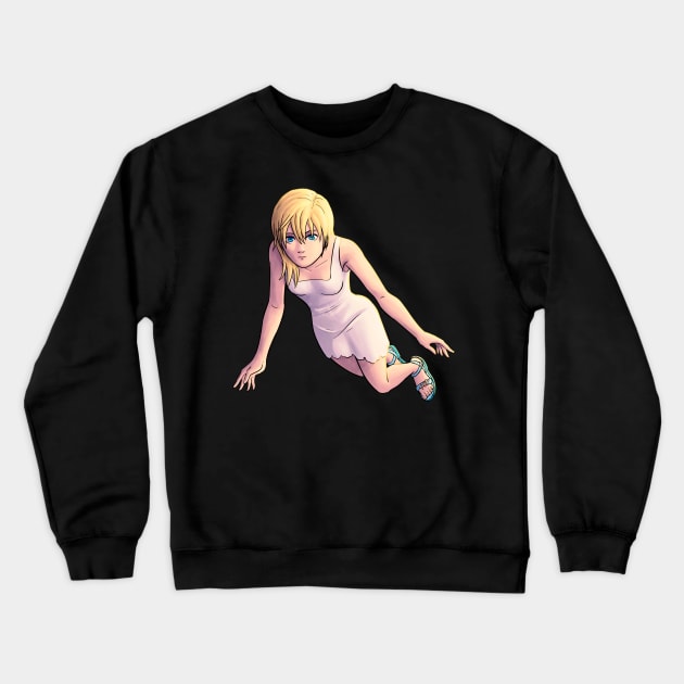 KH3 Namine Crewneck Sweatshirt by FerMaiaru